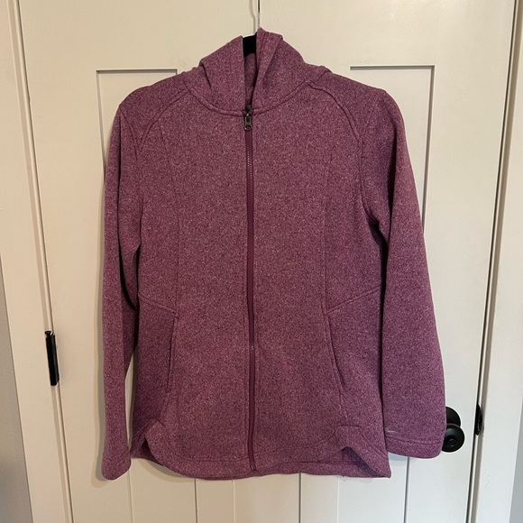 Eddie Bauer Women's Medium Ultra Soft Radiator Fleece 2.0 Full-Zip Jacket Purple - Picture 1 of 7